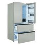 Tesla 539 Litres French Style American Fridge Freezer - Inox
