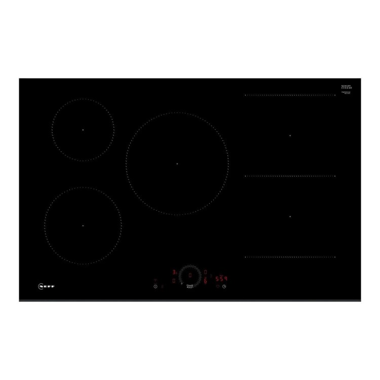 Refurbished Neff N70 Series 80cm 5 Zone Induction Hob - Black