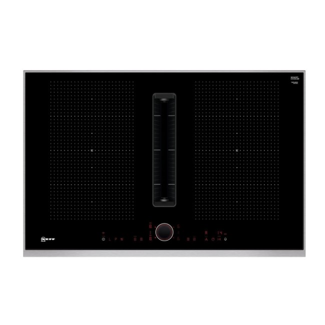 Neff N90 80cm 4 Zone Induction Hob with Integrated Ventilation System