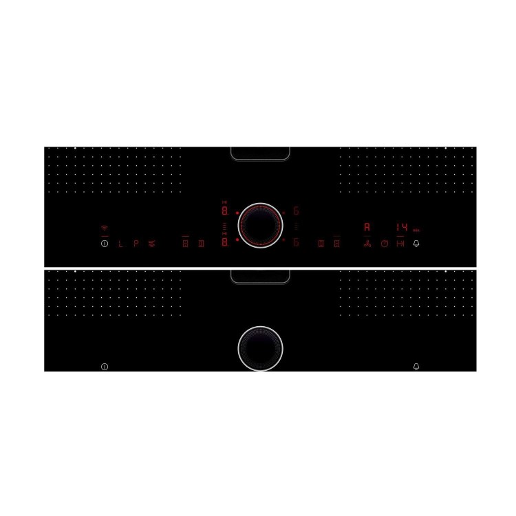Neff N90 80cm 4 Zone Venting Induction Hob - Stainless Steel