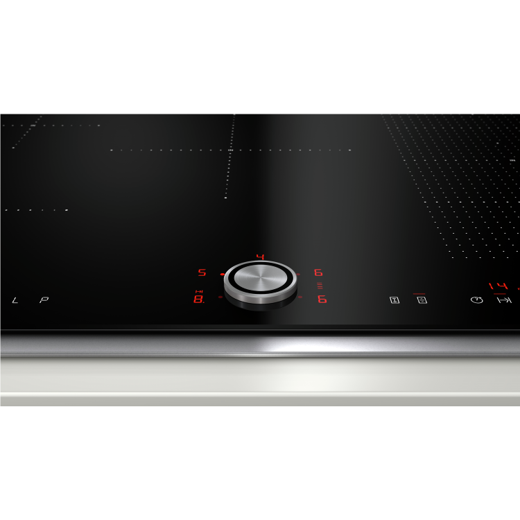 Neff T58TT20N0 N70 TwistPad Control Five Zone Induction Hob With FlexInduction Zone - Black