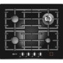 Neff T62R36S1 Series 3 Four Burner Gas-on-glass Hob - Black Glass