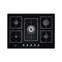GRADE A1 - As new but box opened - Neff T63S46S1 Series 2 71cm Glass Base Gas Hob in Black