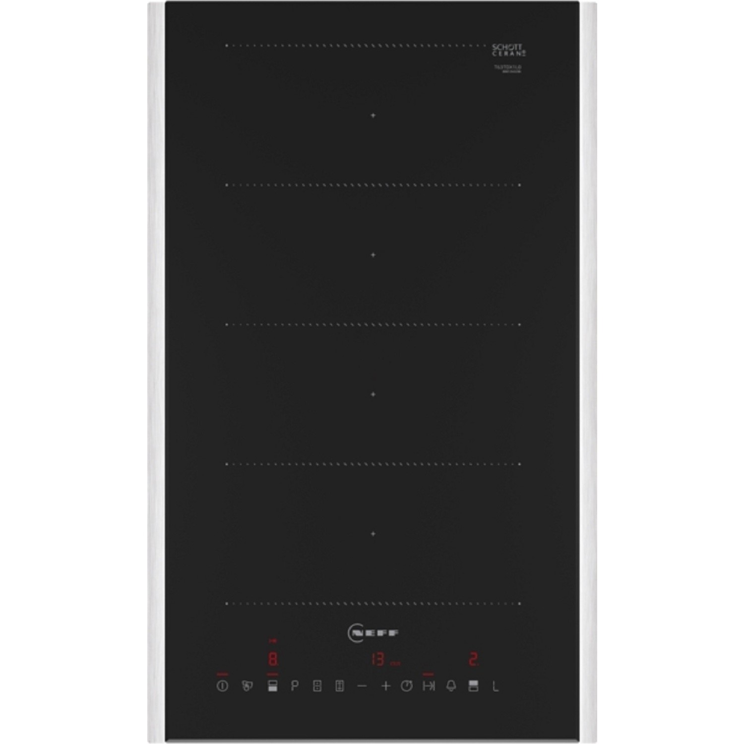 Neff N90 30cm 2 Zone Induction Hob T63TDX1L0 Appliances Direct