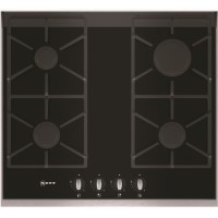 Neff T66S66N0 Series 4 60cm Gas-on-glass Hob with FSD