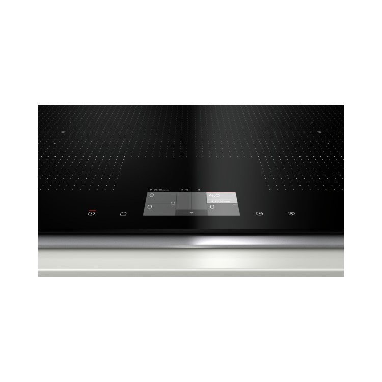 GRADE A1 - Neff T68TF6RN0 N90 82.6cm FlexInduction Hob For Up to 5 Pan - Black Glass With Stainless Steel Frame