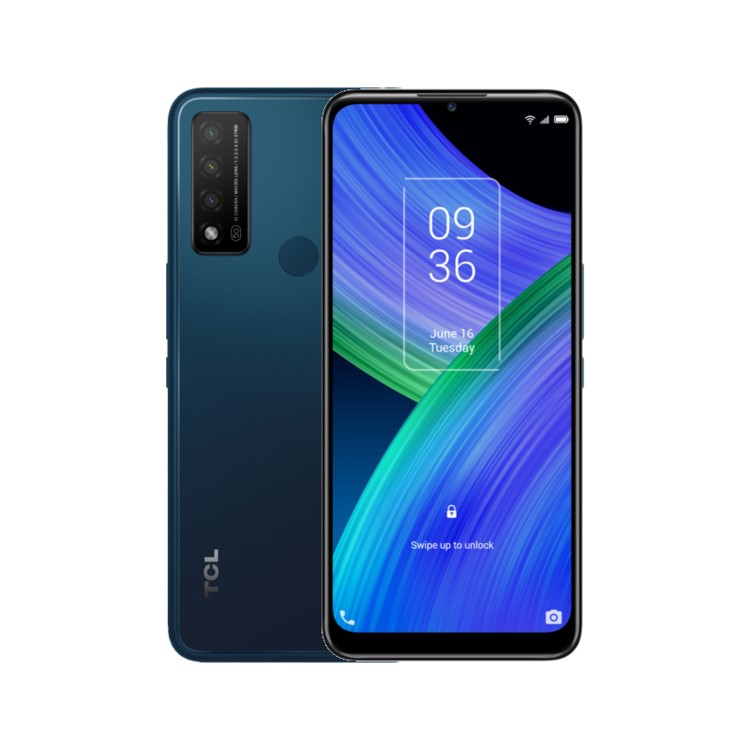 TCL 20R 5G 64GB 5G SIM Free Smartphone - Lazurite Blue