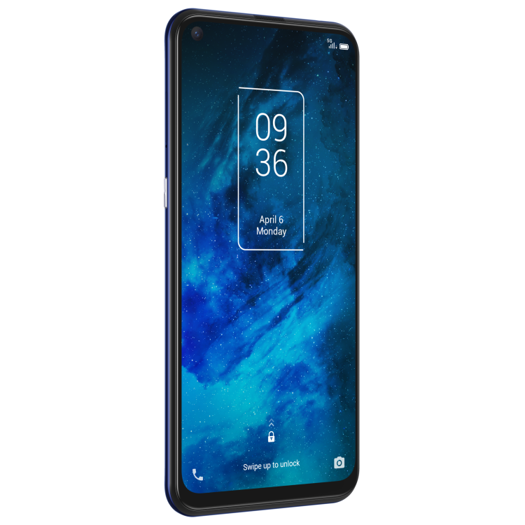 TCL 10 5G Chrome Blue 6.53" 128GB 5G Unlocked & SIM Free Smartphone