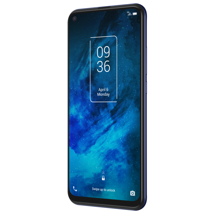 TCL 10 5G Chrome Blue 6.53" 128GB 5G Unlocked & SIM Free Smartphone