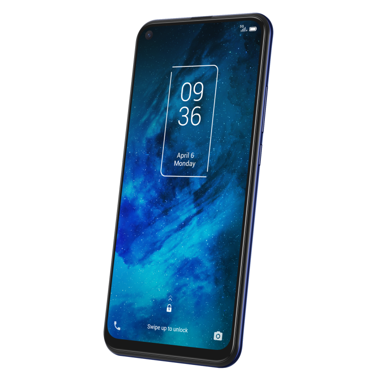 TCL 10 5G Chrome Blue 6.53" 128GB 5G Unlocked & SIM Free Smartphone
