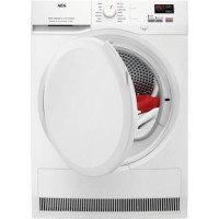 GRADE A1 - AEG T7DBK840N Freestanding Vented Tumble Dryer - White