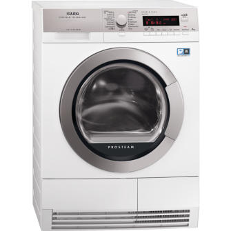 AEG T88595IS 9kg Freestanding Condenser Tumble Dryer White