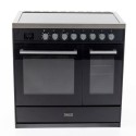A2/T90DCRCB Refurbished Tesla 90cm Electric Range Cooker - Black