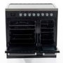 Tesla 90cm Electric Range Cooker - Black