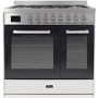 Tesla 90cm Dual Fuel Range Cooker - Stainless Steel