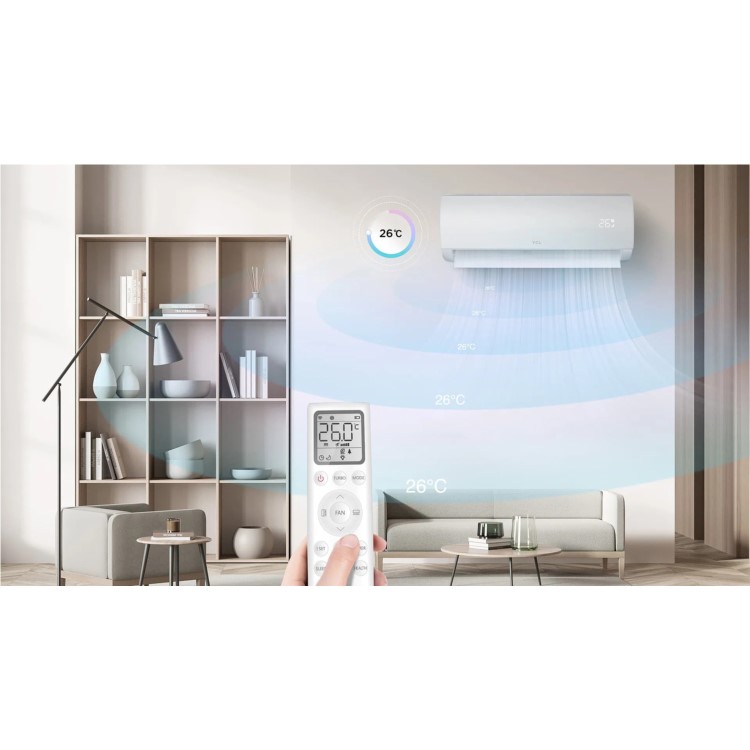 TCL 18000 BTU Smart A++ Wall Mounted Split Air Conditioner with Heat Pump 