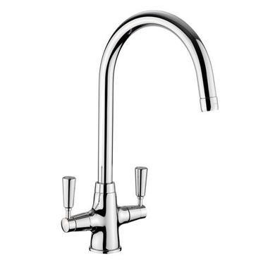 Rangemaster Aquaclassic 2 Chrome Dual Lever Chome Handles Kitchen Tap