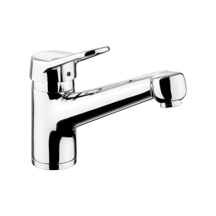 Rangemaster Aquaflow Chrome Single Lever Kitchen Mixer Tap  