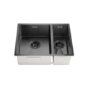 1.5 Bowl Undermount Black Stainless Steel Kitchen Sink – Enza Tamara