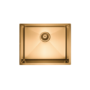 Single Bowl Undermount Brass Stainless Steel Kitchen Sink - Enza Tamara