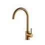 Brushed Brass Single Lever Monobloc Kitchen Mixer Tap - Enza Tamara