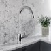 Chrome Single Lever Monobloc kitchen Mixer Tap - Enza Tamara