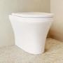 White Round Soft Close Toilet Seat with Quick Release - Tanya