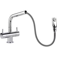 Rangemaster Aquapro Chrome Pull-out Monobloc Tap 