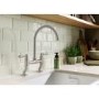 Rangemaster AquaClassic Double Lever Kitchen Mixer Tap  - Chrome