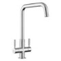Leisure Aquaform 2 Dual Lever Kitchen Mixer Tap - Chrome