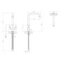 Leisure Aquaform Dual Lever Kitchen Mixer Tap - Black