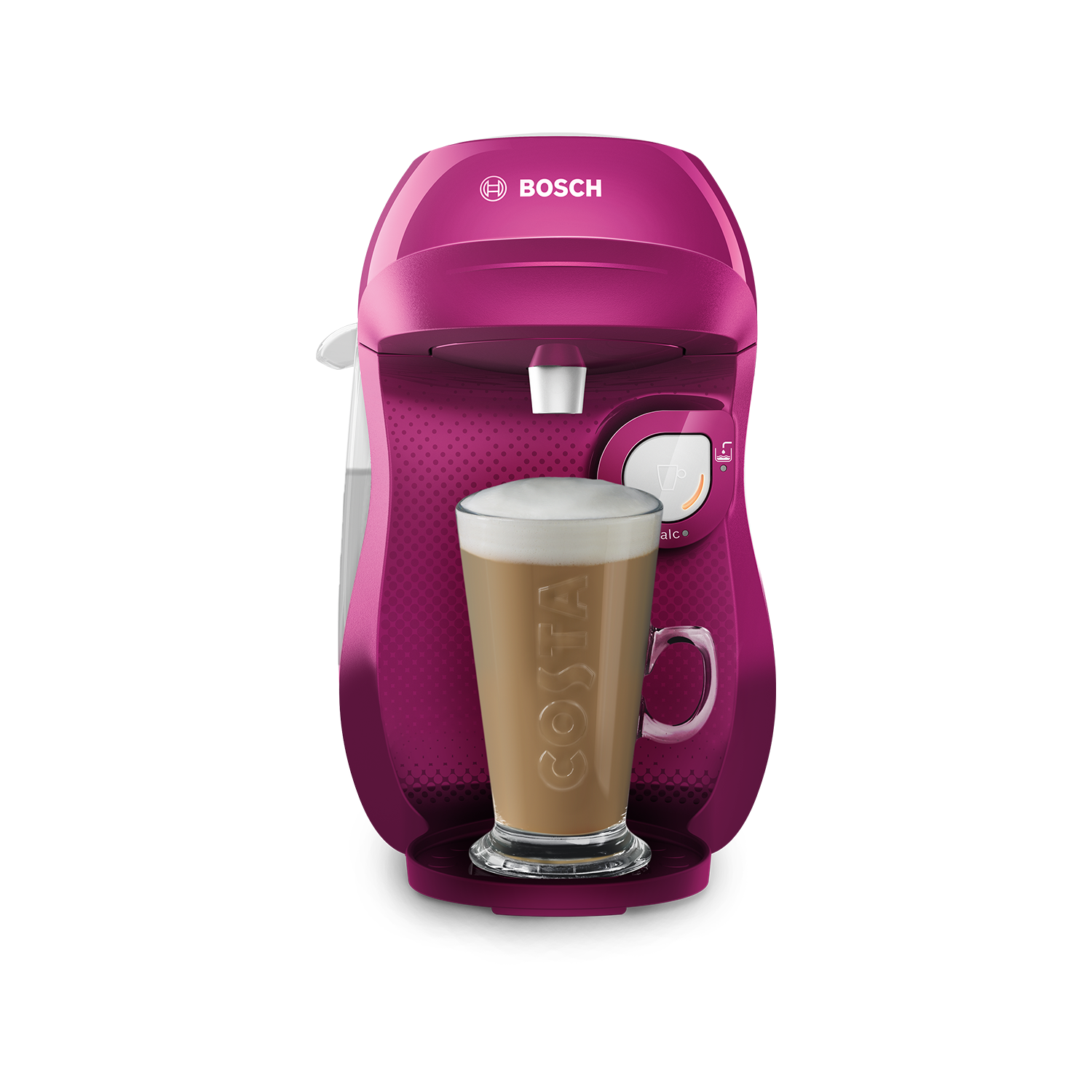 Tassimo by Bosch Happy Pod Coffee Machine - Purple & White