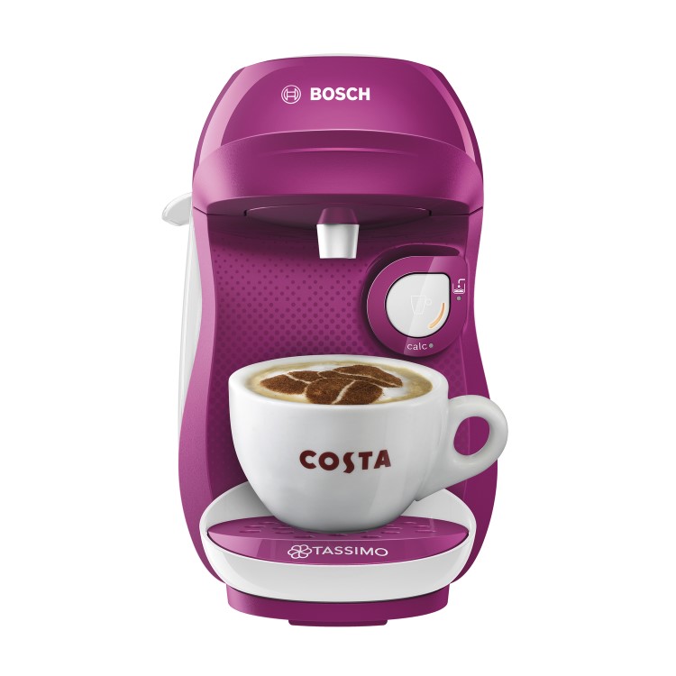 Tassimo by Bosch Happy Pod Coffee Machine - Purple & White
