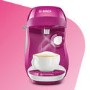 Tassimo by Bosch Happy Pod Coffee Machine - Purple & White