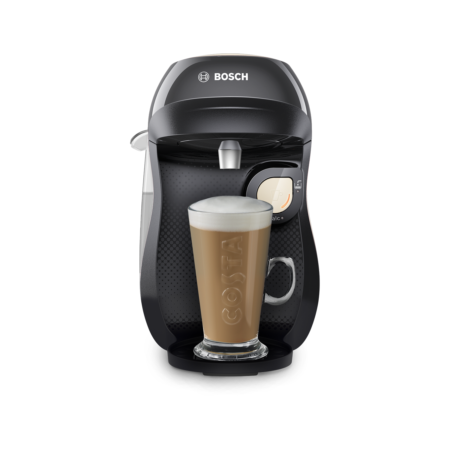 Tassimo by Bosch Happy Pod Coffee Machine - Cream & Black