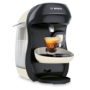 Tassimo by Bosch Happy Pod Coffee Machine - Cream & Black