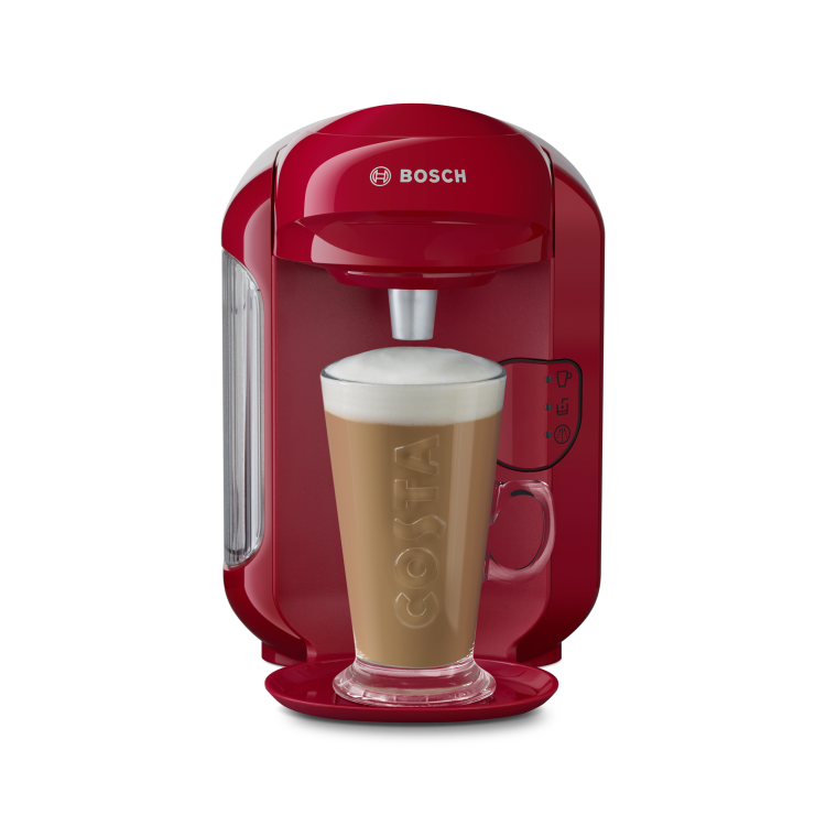 GRADE A1 - Tassimo by Bosch TAS1401GB Vivy 2 Pod Coffee Machine - Pink