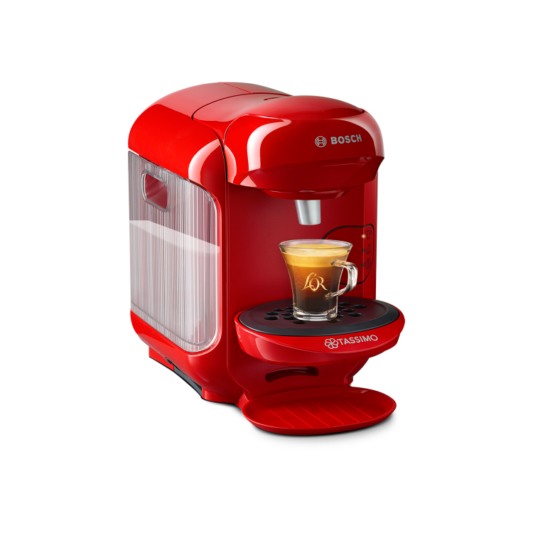 Tassimo by Bosch Vivy 2 Pod Coffee Machine - Red
