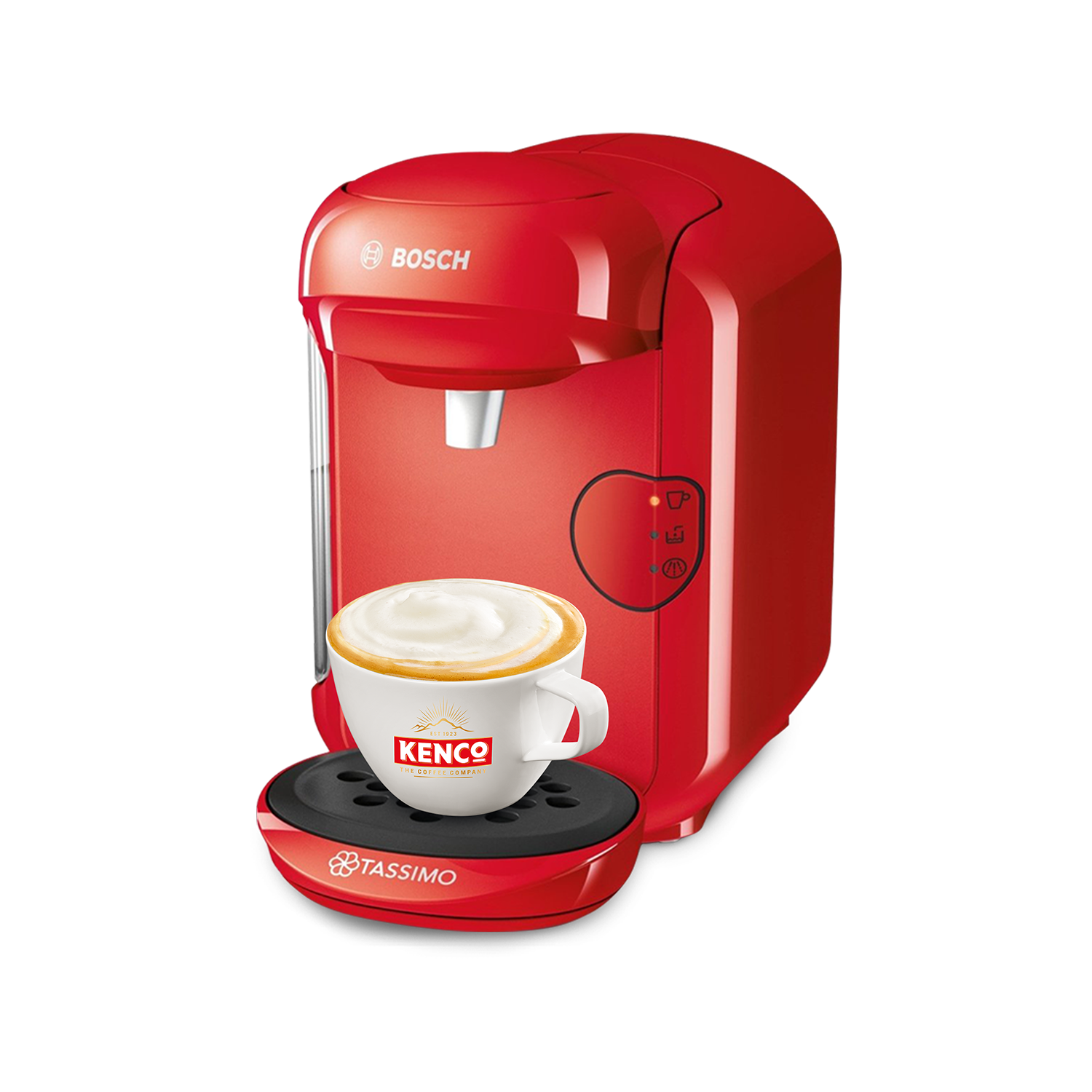 Tassimo by Bosch Vivy 2 Pod Coffee Machine Red TAS1403GB
