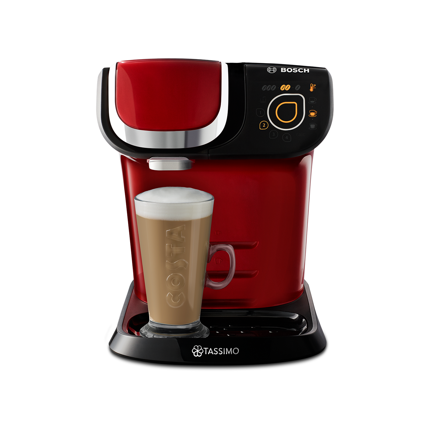 Tassimo by Bosch My Way Pod Coffee Machine - Red