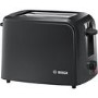 GRADE A1 - Bosch TAT3A0133G Village Collection 2 Slice Toaster - Black