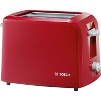 Bosch TAT3A014GB 2 Slot Toaster - Red