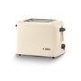 Bosch TAT3A0175G Village Collection 2 Slice Toaster - Cream