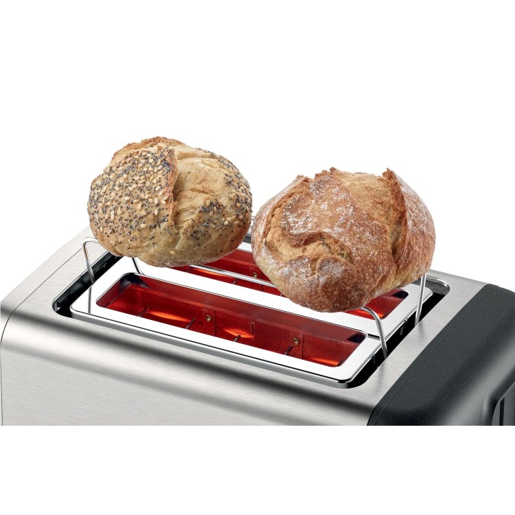 Bosch TAT3P420GB DesignLine 2 Slice Toaster - Silver