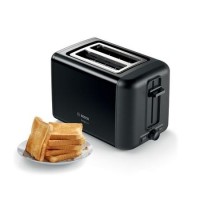 Refurbished Bosch TAT3P423GB DesignLine 2 Slice Toaster Black