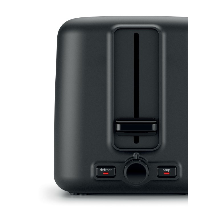 Refurbished Bosch TAT3P423GB DesignLine 2 Slice Toaster Black
