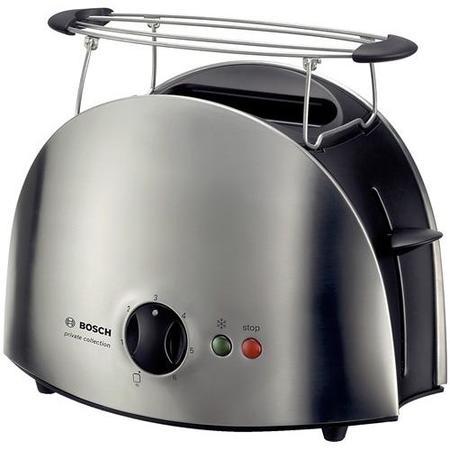 Bosch TAT6901 Brushed Stainless Steel 2 Slice Toaster