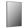 Rectangular Black Backlit LED Bathroom Mirror with Demister 1200 x 800mm - Taurus