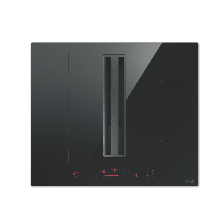 Refurbished Elica 60cm Induction Venting Hob - Black