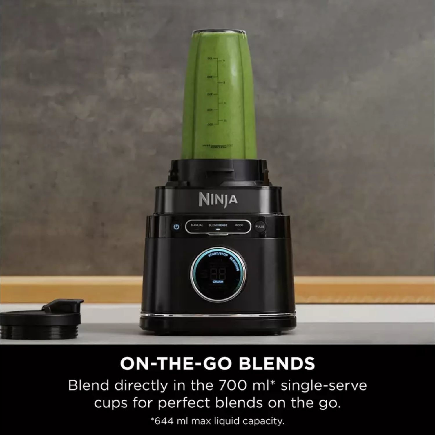 Ninja TB301UK Detect Duo Power Blender Pro + Single Serve Black Smoothies Soups & Ice Crushing Ninja TB301UK Detect Duo Power Blender Pro + Single Serve Black Smoothies Soups & Ice Crushing